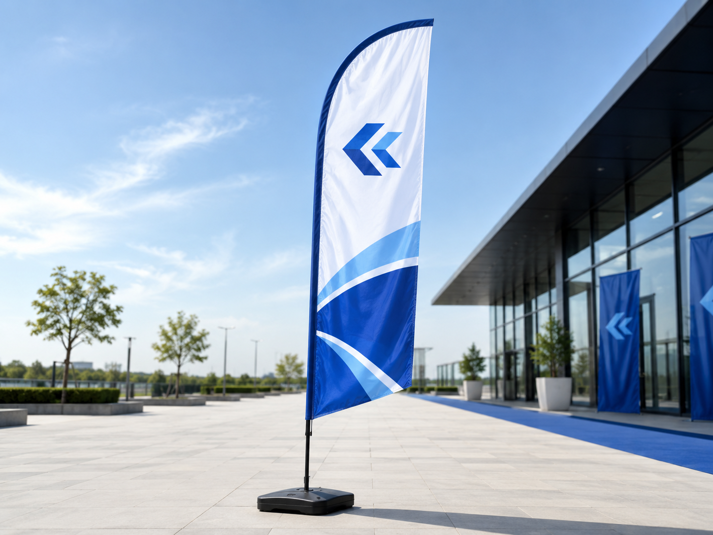 Beach Flag reklamni sistem