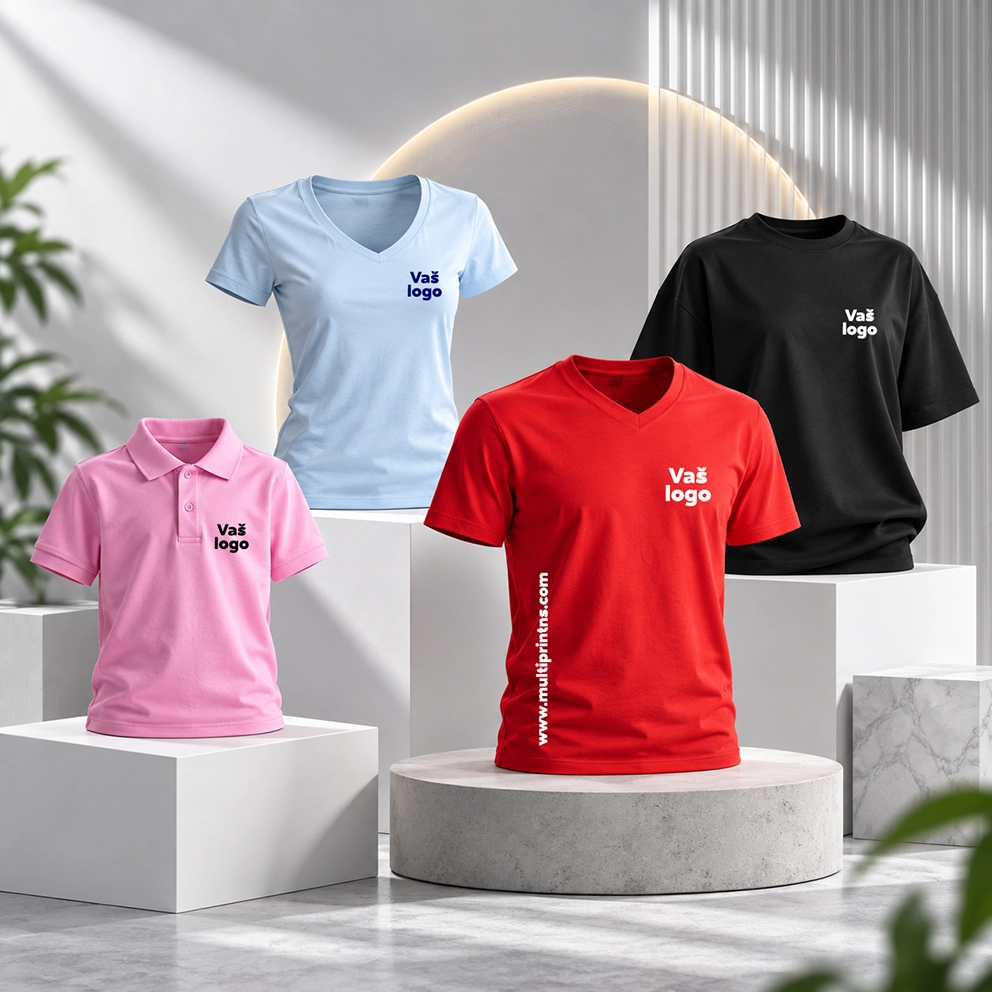 Majice sa štampom i personalizacija tekstila u MultiPrint proizvodnji