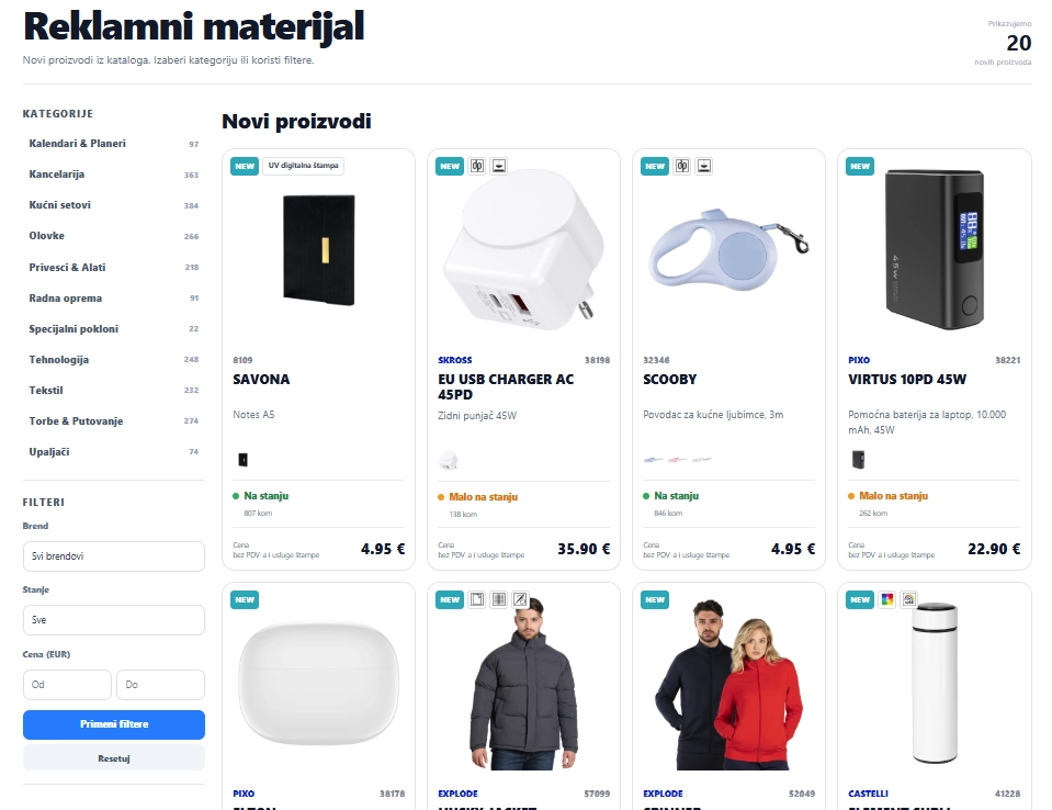Promo Catalog WordPress plugin prikaz 1